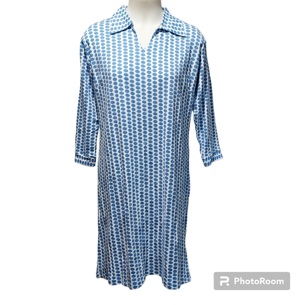 Malabar Bay Resort Wear Blue Maisie Hamilton Dress